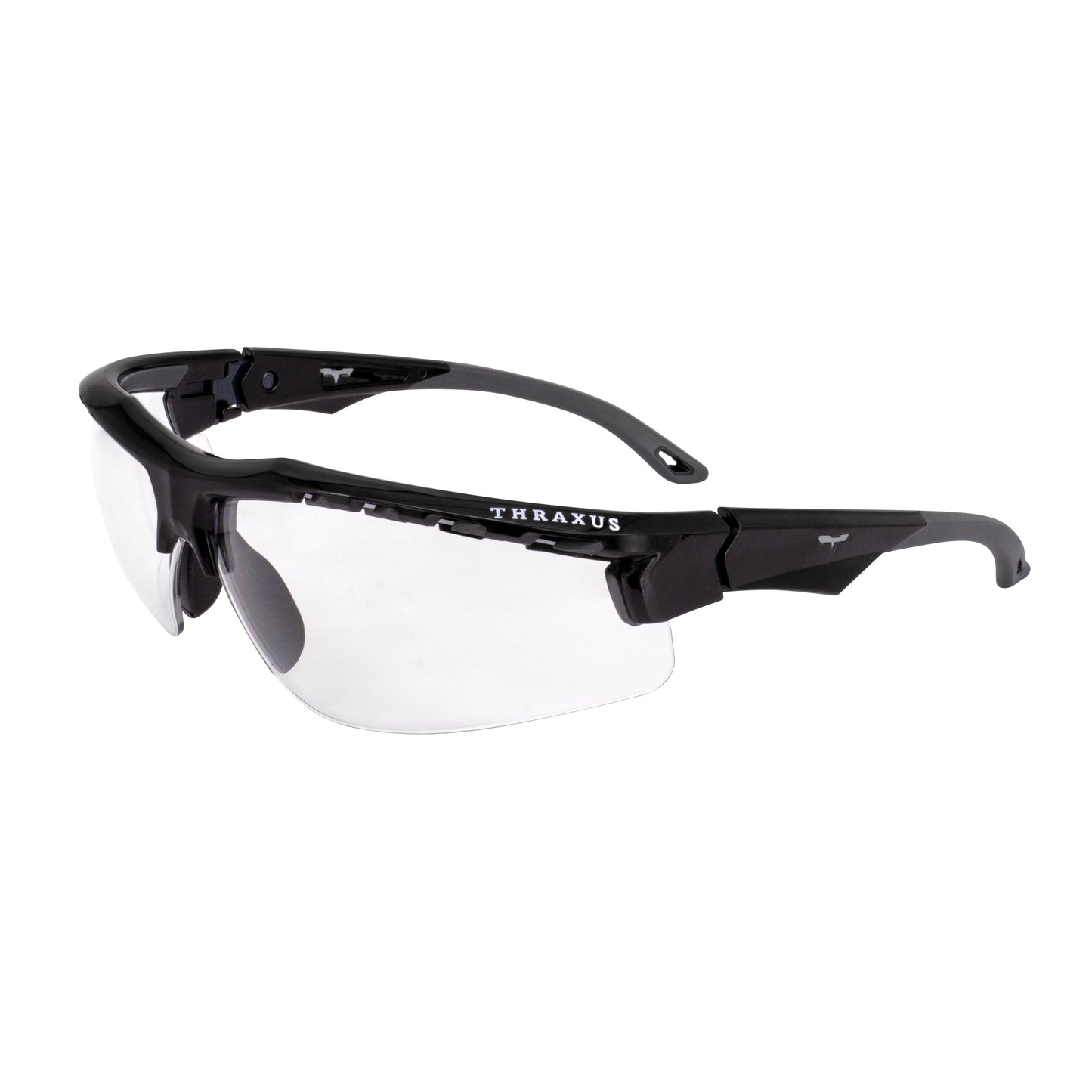 THRAXUS Elite™ Safety Eyewear - Gray Features - Clear Lens