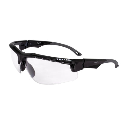 THRAXUS Elite™ Safety Eyewear - Gray Features - Clear Lens