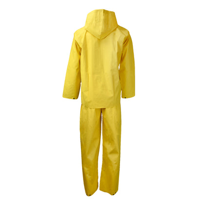 I36S Economy 3-Piece Rain Suit - Safety Yellow - Size 2X