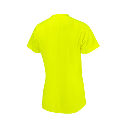 ST11W Women's Non Rated Hi-Vis Short Sleeve Shirt with Max-Dri™ - Green - Size 2X