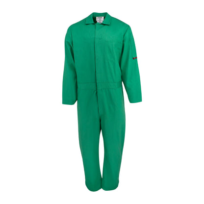 FRCA-WCA VolCore® Welding Front Snap Coverall - Green - Size 2X