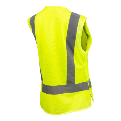 SV4W Women's Breakaway Vest - Hi-Vis Green - Size 2X