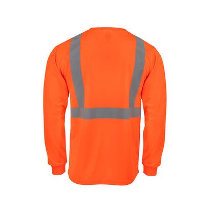 ST21-2 Class 2 Mesh Long Sleeve T-Shirt - Green - Size 2X