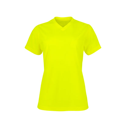 ST11W Women's Non Rated Hi-Vis Short Sleeve Shirt with Max-Dri™ - Green - Size 2X