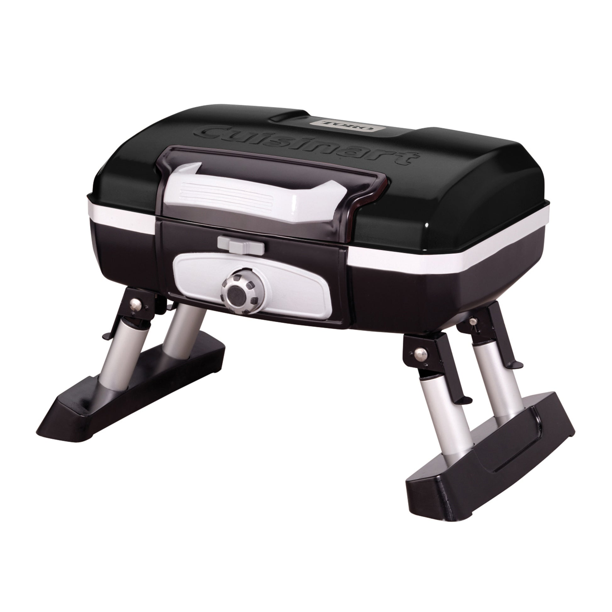 Black Cuisinart Outdoors® Petite Gourmet Portable Gas Grill