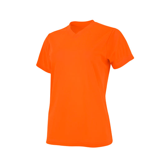 ST11W Women's Non Rated Hi-Vis Short Sleeve Shirt with Max-Dri™ - Orange - Size XL