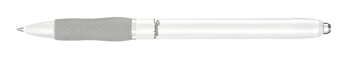 Black Sharpie® S-Gel White Barrel