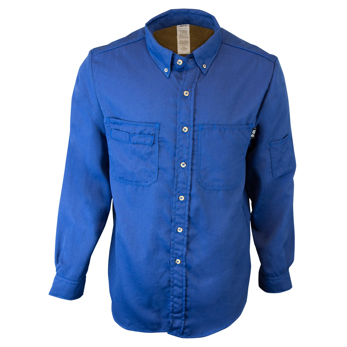VDH5SH DH Air™ 5.5 oz Breathable Vented Back FR Shirt (CAT 2) - Cobalt - 2X