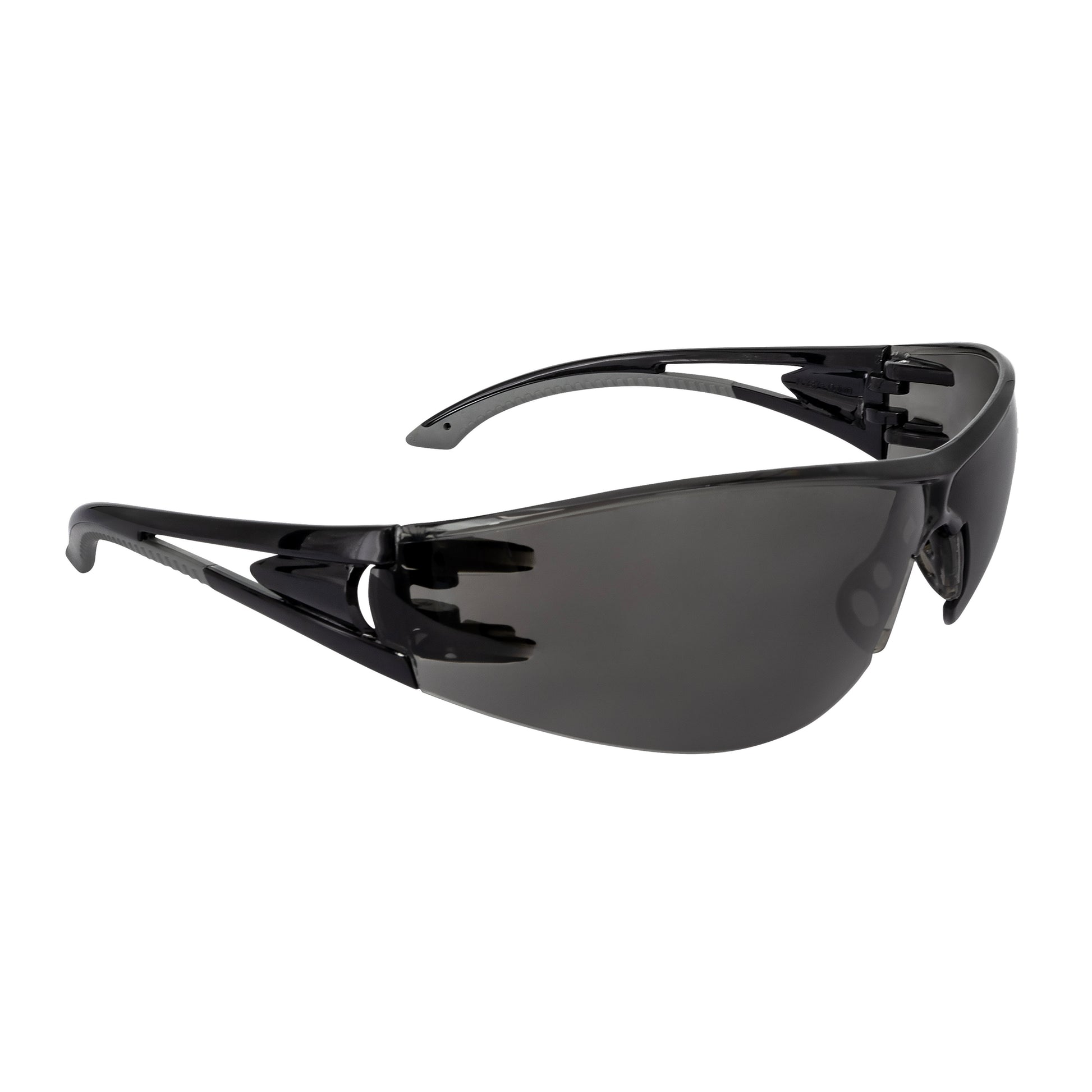 Optima™ IQ - IQuity Anti-Fog Safety Eyewear - Black Frame - Smoke IQ Anti-Fog Lens