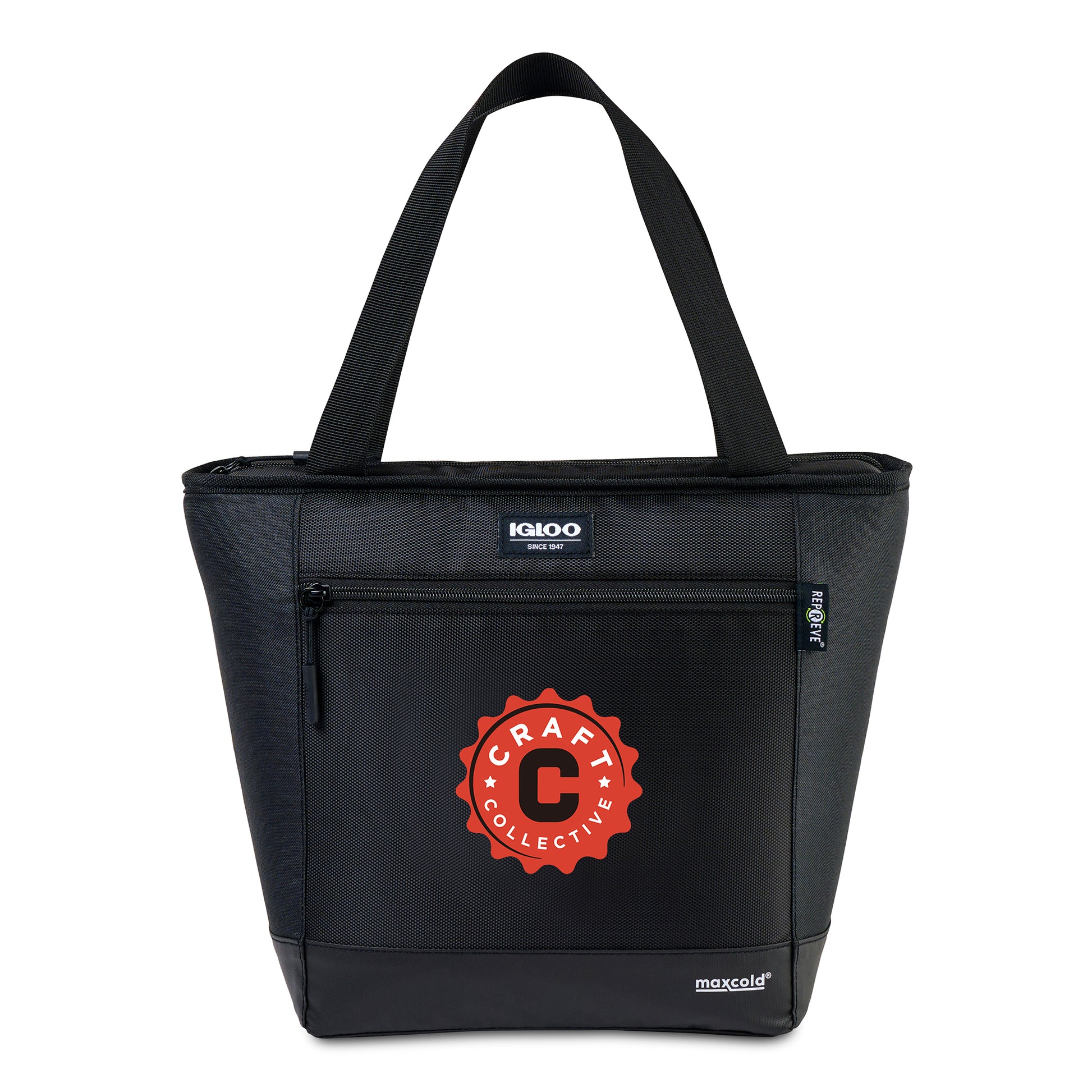Black Igloo® REPREVE Tote Cooler
