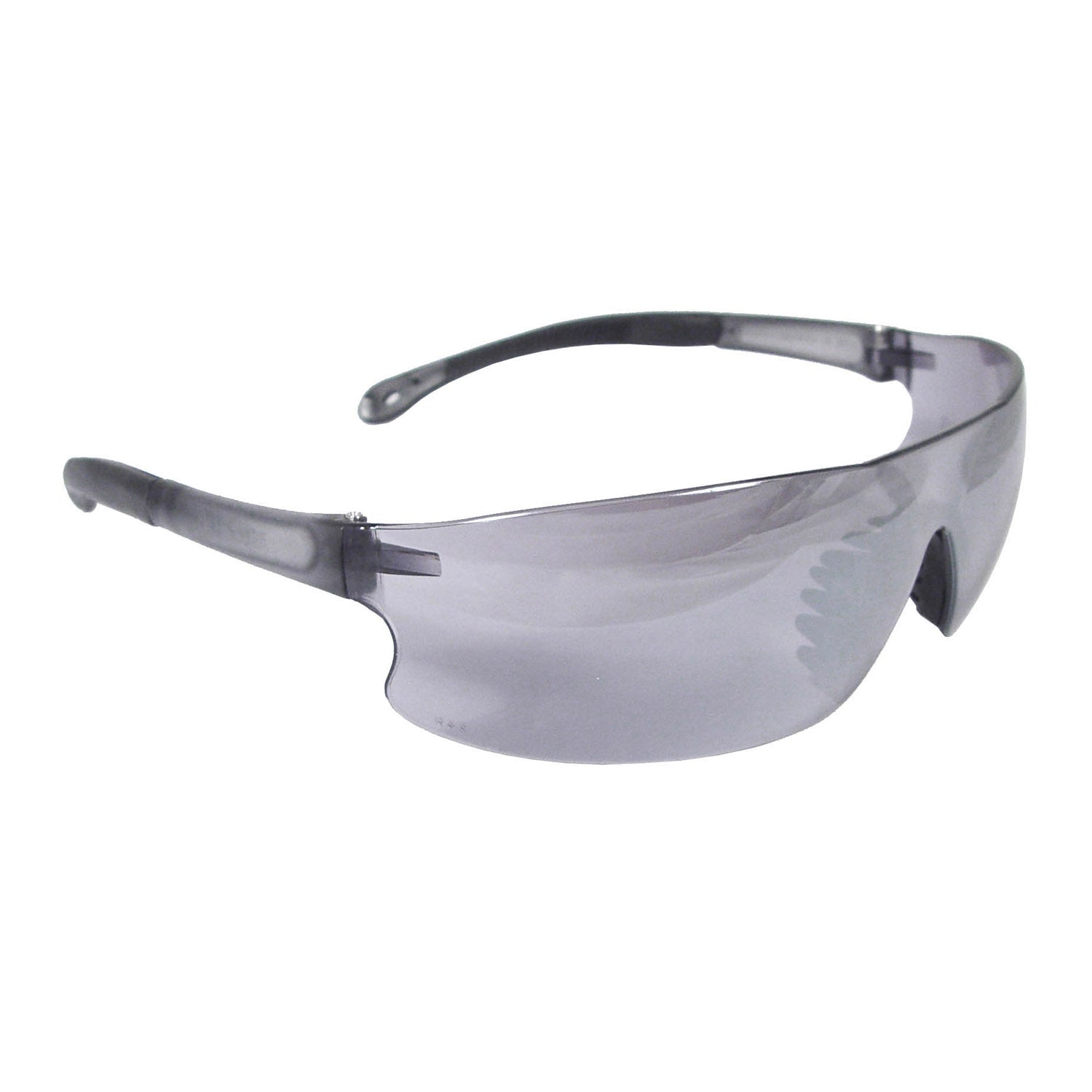 Rad-Sequel™ Safety Eyewear - Smoke Frame - Silver Mirror Lens