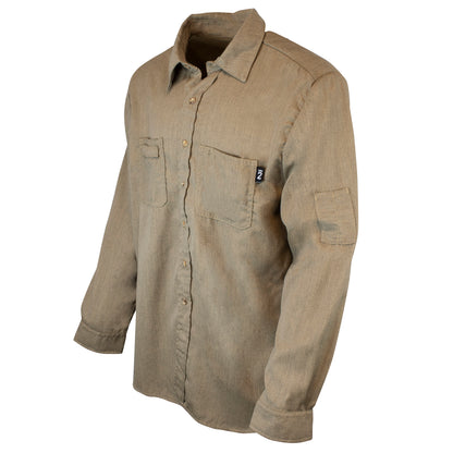 VDH5SH DH Air™ 5.5 oz Breathable Vented Back FR Shirt (CAT 2) - Khaki - XL
