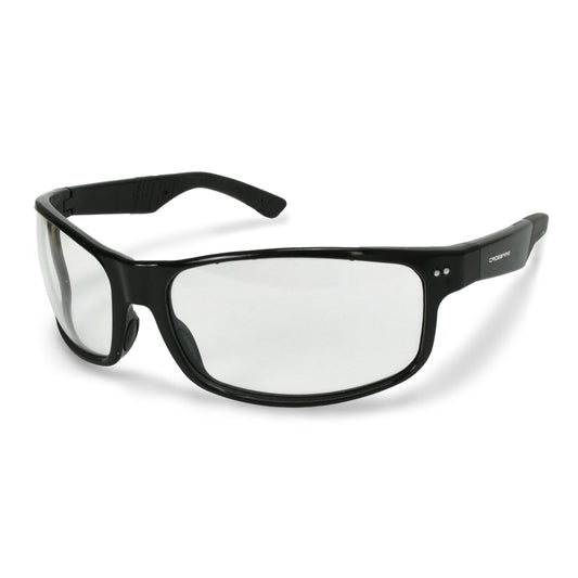 CK7™ Premium Safety Eyewear - Shiny Black Frame - Clear Lens