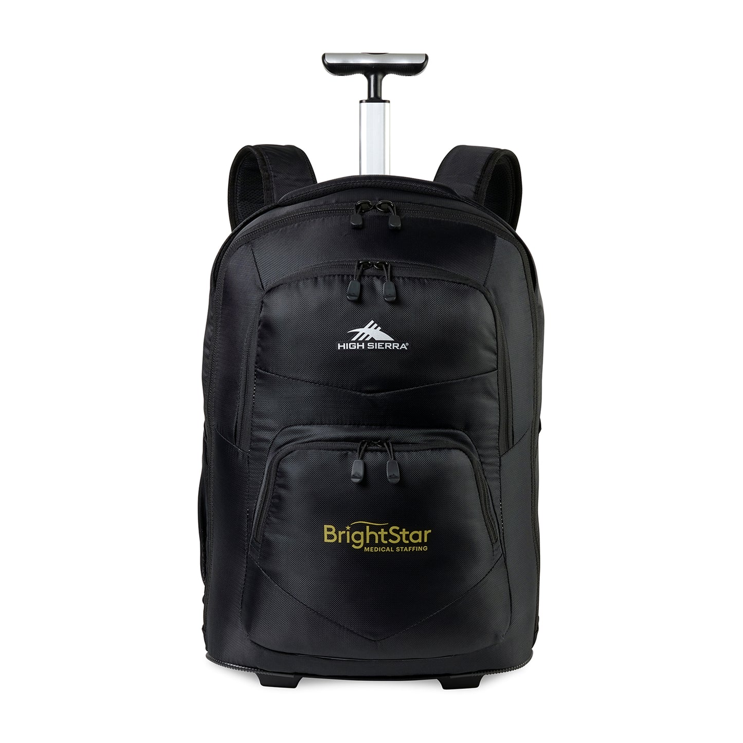Black High Sierra® Freewheel Pro Wheeled Backpack