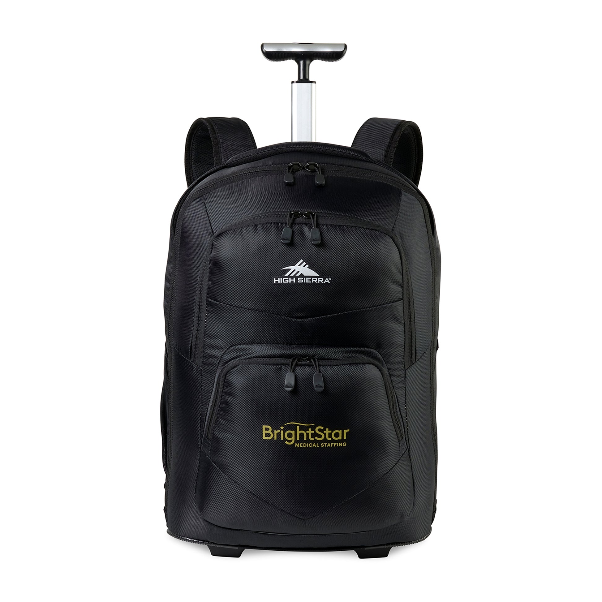 Black High Sierra® Freewheel Pro Wheeled Backpack