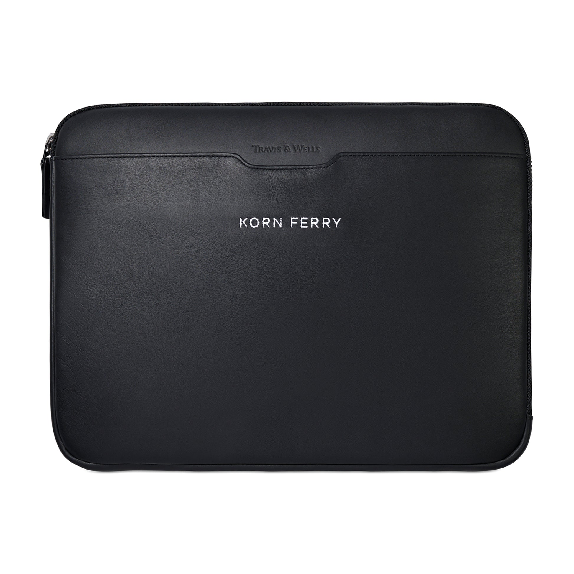 Black Travis & Wells® Envoy Laptop Sleeve