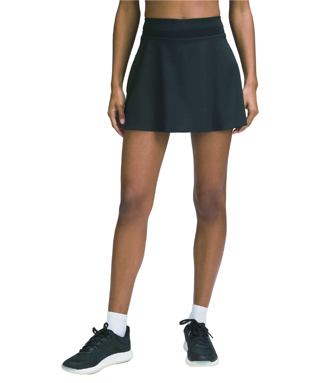 Lightweight High-Rise Tennis Skirt Stitched Logo