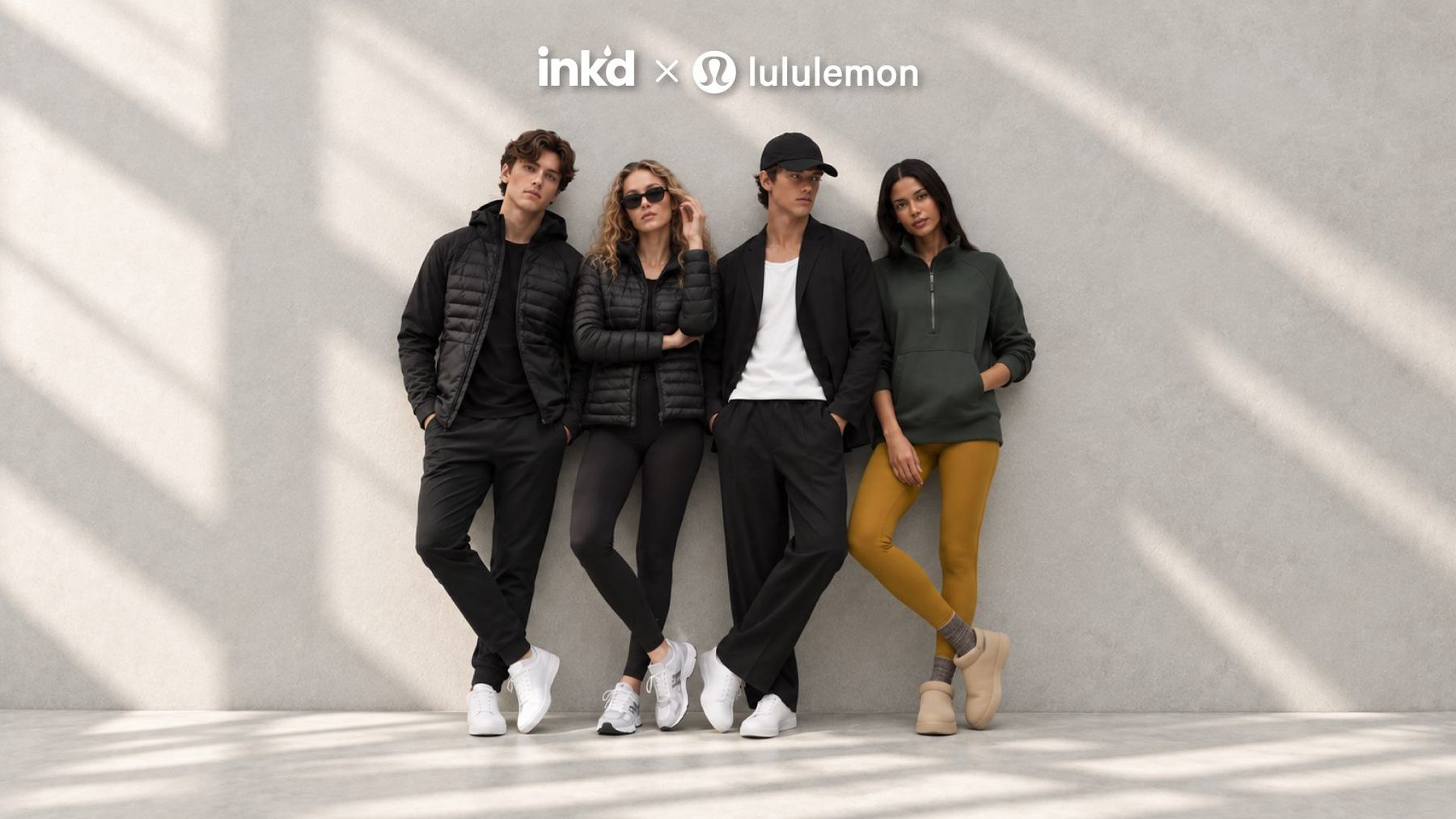 Lululemon apparel styled for a team