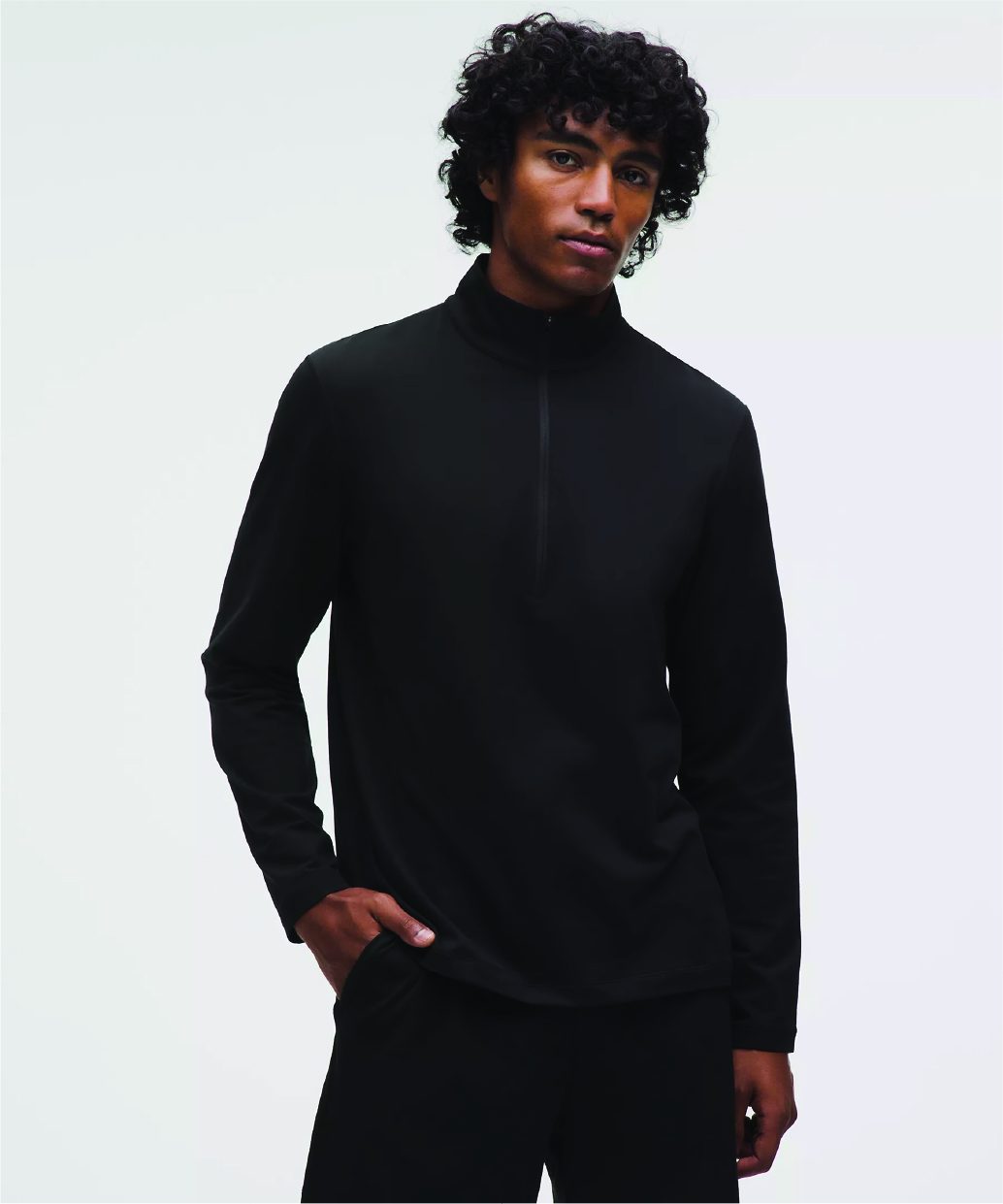 Soft Jersey Half Zip