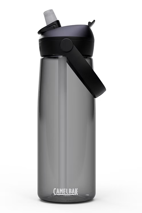 CamelBak Thrive 25 oz Flip Straw Bottle with Tritan Renew, Charcoal