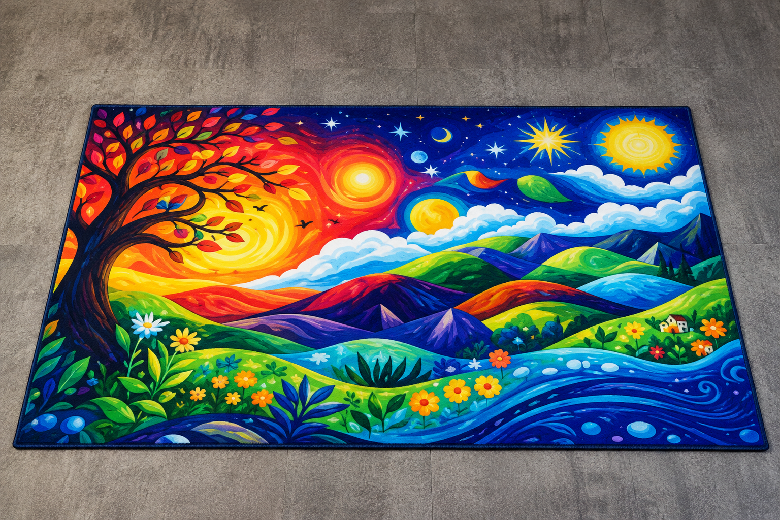 Desk Mat, Sublimation