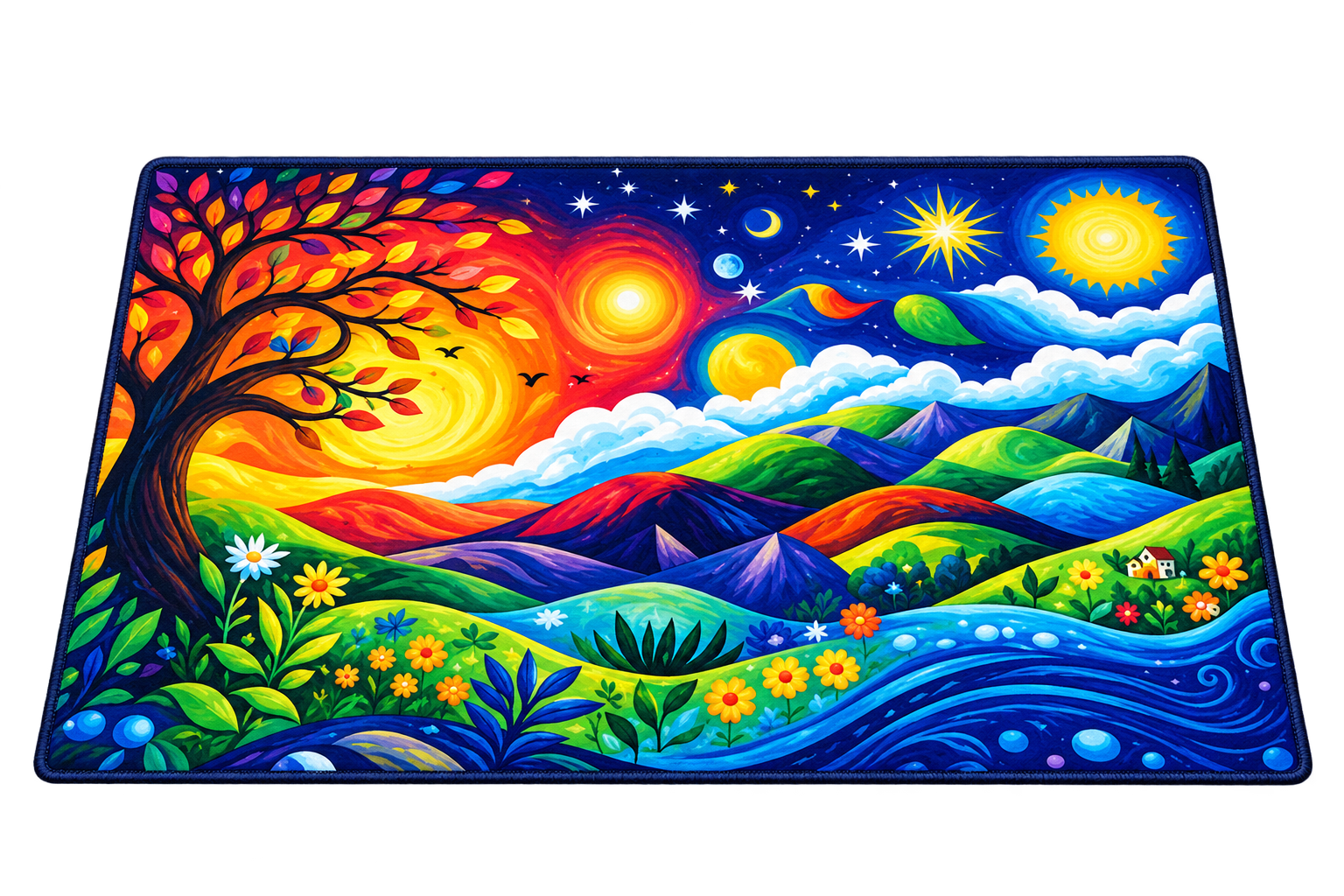 Desk Mat, Sublimation