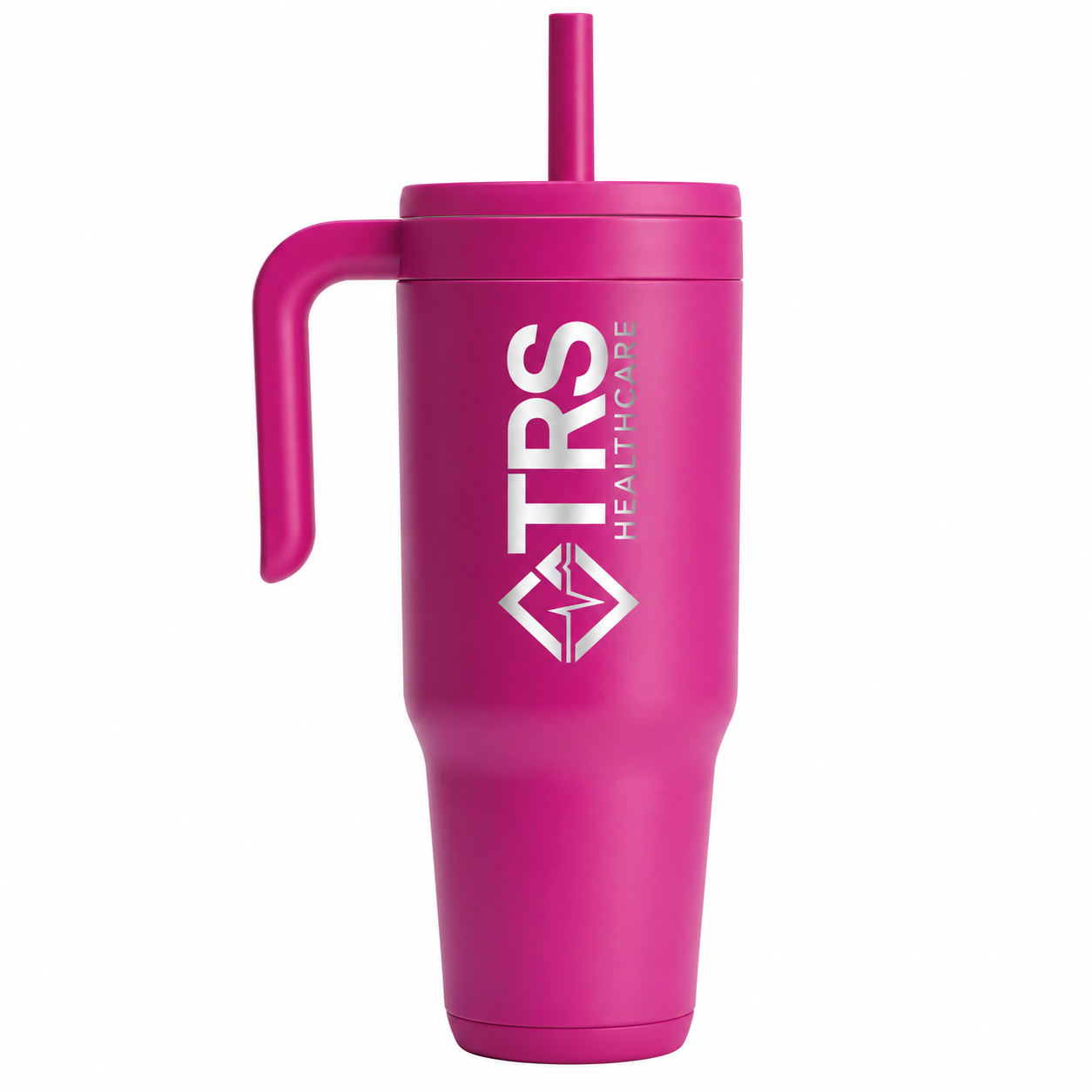 Straw Tumbler, Pink