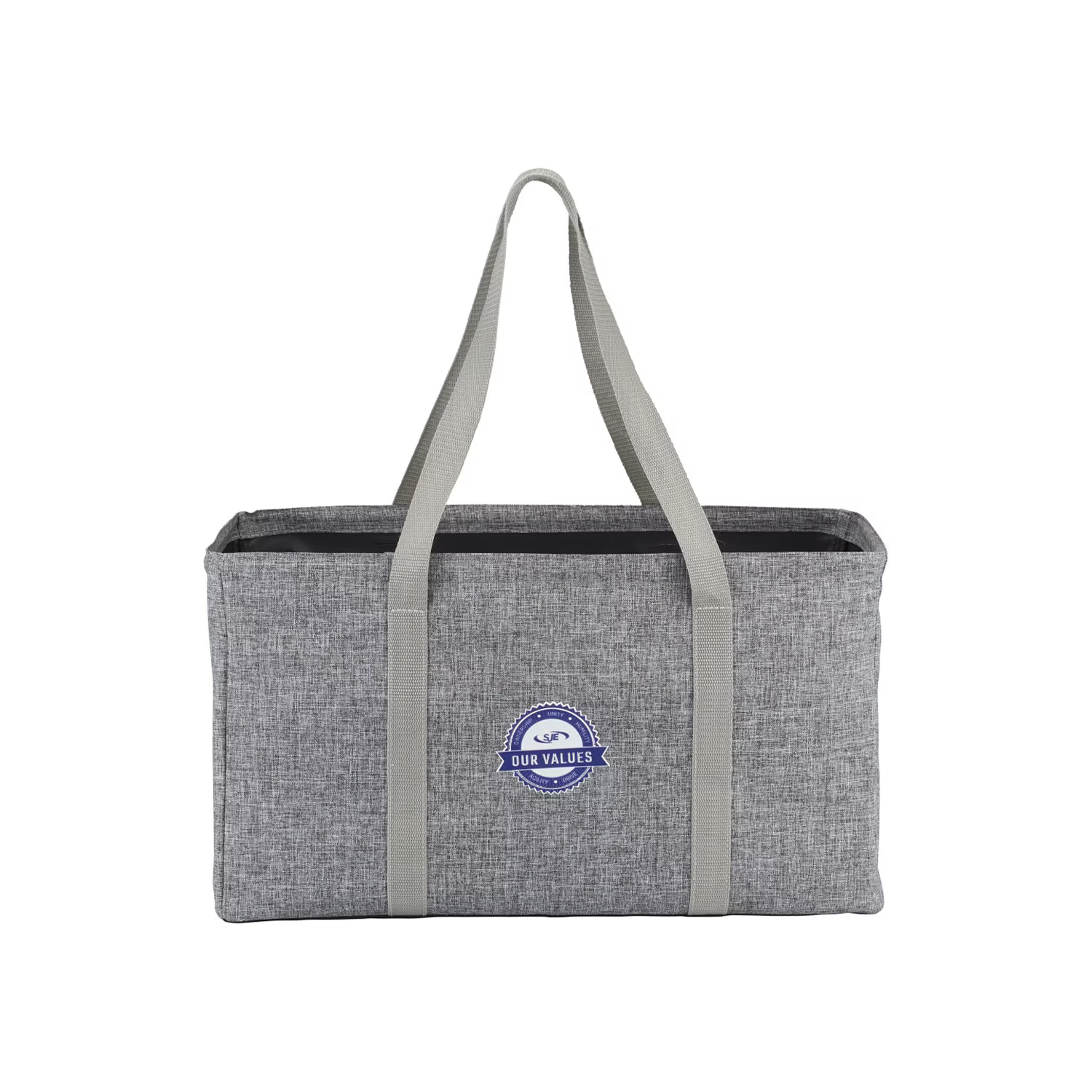 Oversized Carry-All Tote, Graphite · DTF
