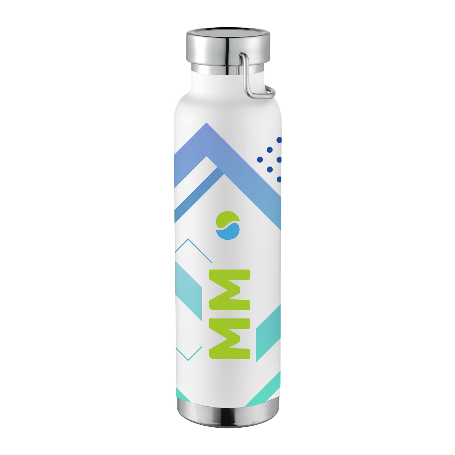 Thor Copper Vacuum Insulated Bottle 22oz, Inkjet
